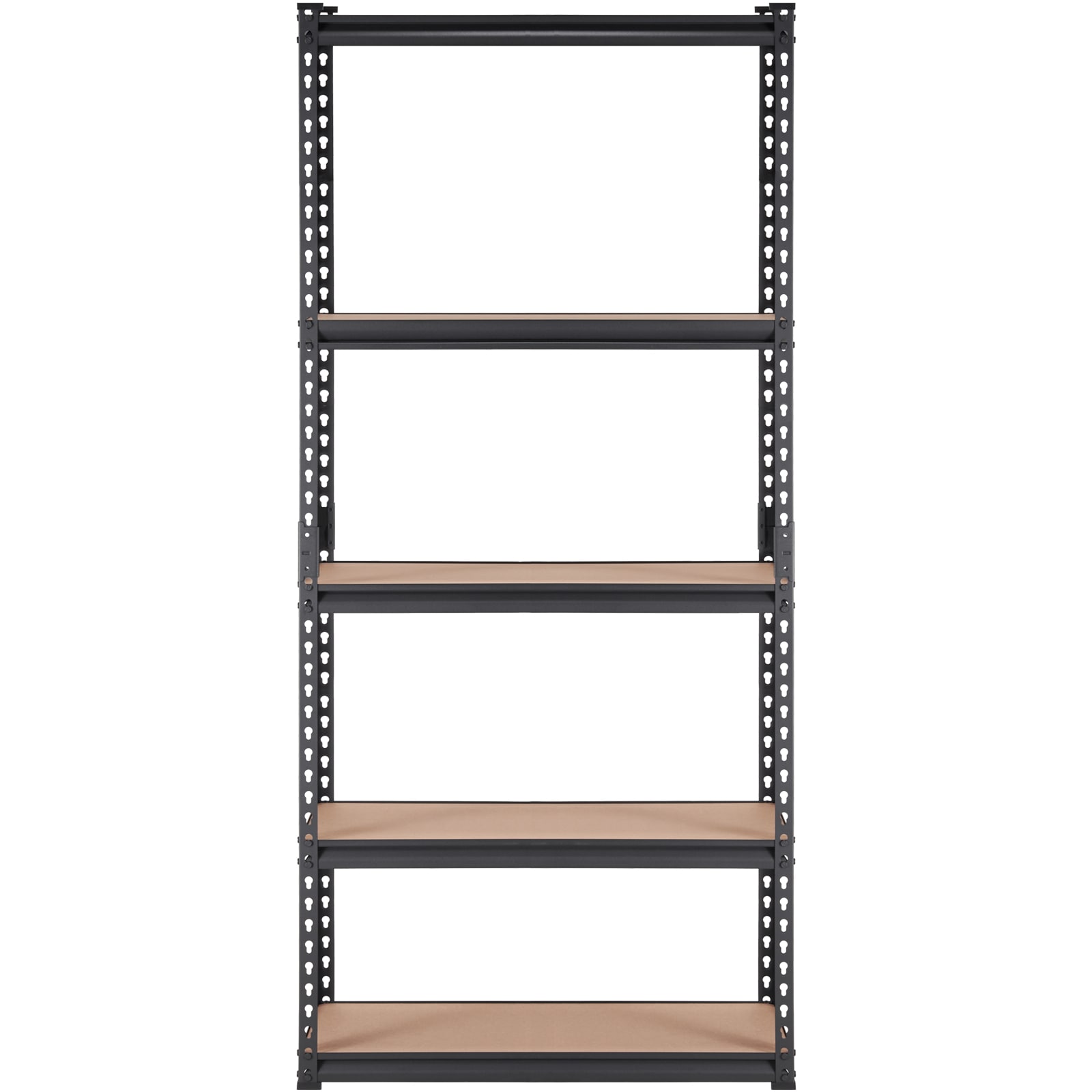 Heavy Duty Metal Storage Shelving 5 Tier Adjustable Utility Rack_voghion.com